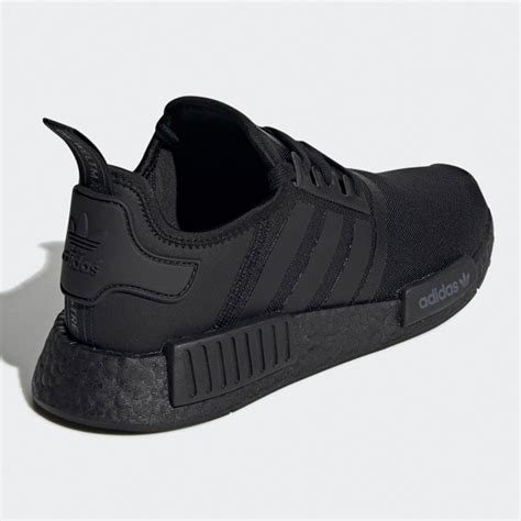 adidas nmd r1 primeknit schwarz weiße schrift|Adidas NMD primeknit men's.